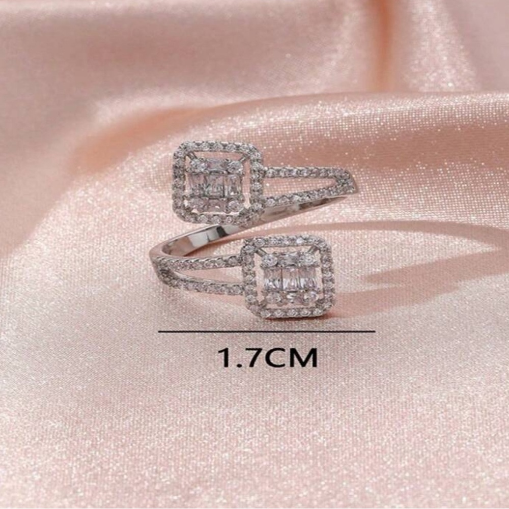 - SAPPHIRE BRIDAL WEDDING RING - Picture 14 of 15